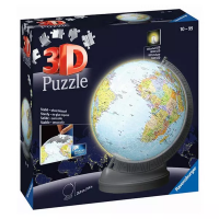 3D puzzle globus